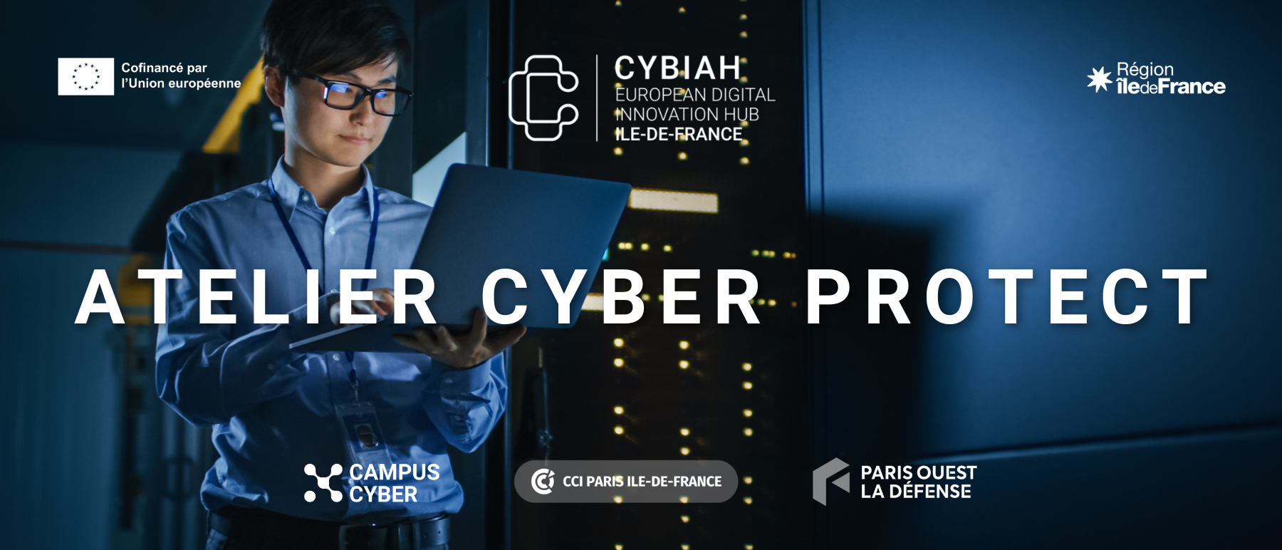 Illustration pour les Ateliers Cyber Protect de CYBIAH